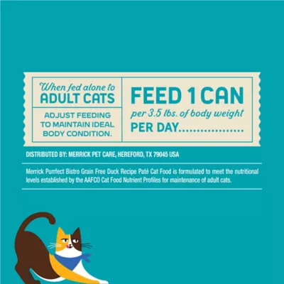 Merrick® Purrfect Bistro® Adult Wet Cat Food - 3 Oz., Corn Free, Grain Free - Image 8