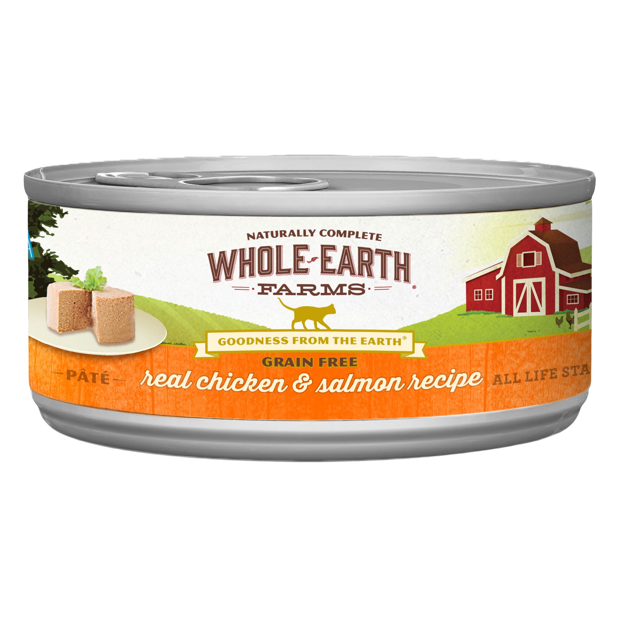 Whole Earth Farms Pate Wet Cat Food Natural Grain Free Cat Wet Food Petsmart