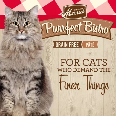Product Merrick® Purrfect Bistro® Adult Wet Cat Food - 5.5 Oz., Corn Free, Grain Free