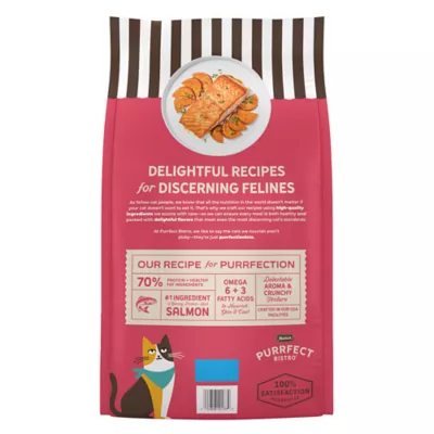 Merrick® Purrfect Bistro® Adult Dry Cat Food - Salmon, Grain Free, No Artificial Flavors - Image 9