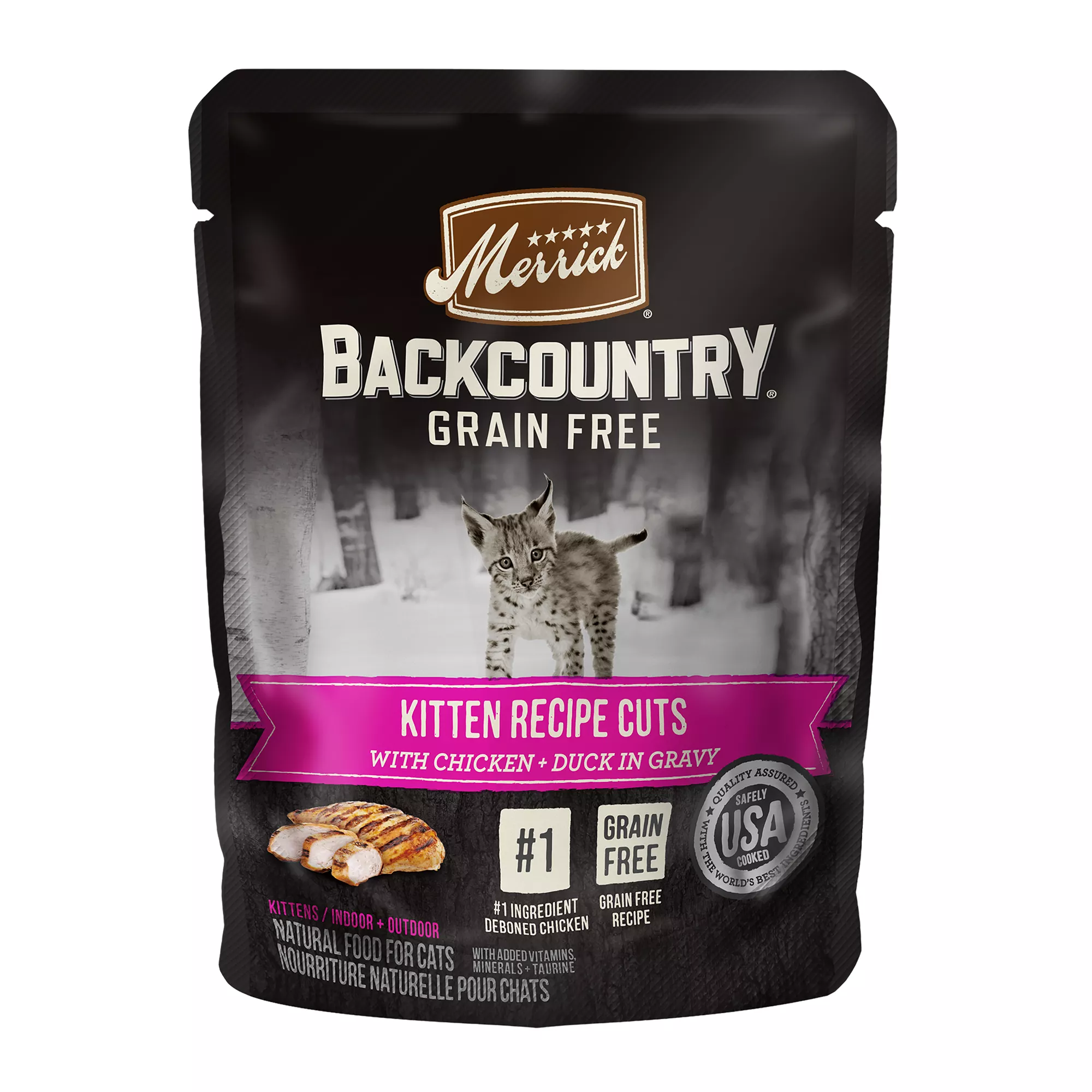 Merrick® Backcountry® Kitten Wet Cat Food - 3 Oz., Corn Free, Gluten Free