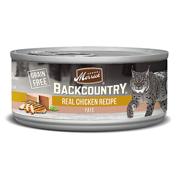 Merrick® Backcountry ™ Pate Adult Wet Cat Food Natural, Grain Free