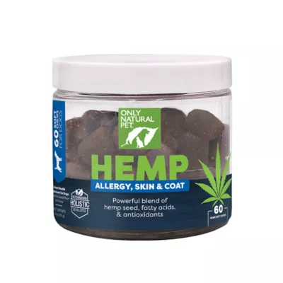 Product Only Natural Pet® Hemp Allergy, Skin & Coat Soft Dog Chews
