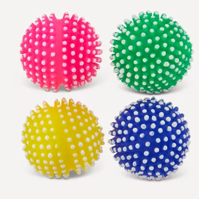 Joyhound Spikey Ball Dog Toys 4 Pack