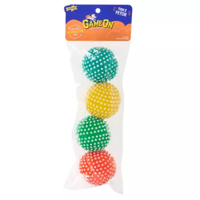 Product Joyhound® Spikey Ball Dog Toys - 4 Pack