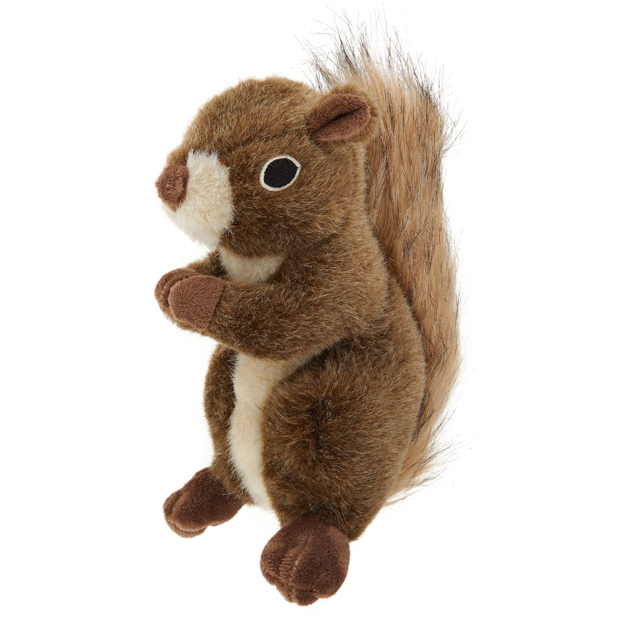 stuffed squirrel dog toy