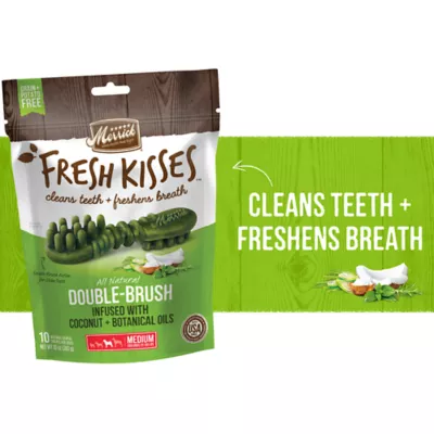 Product Merrick® Fresh Kisses® Medium Breed Adult Dental Dog Treats - Coconut Oil