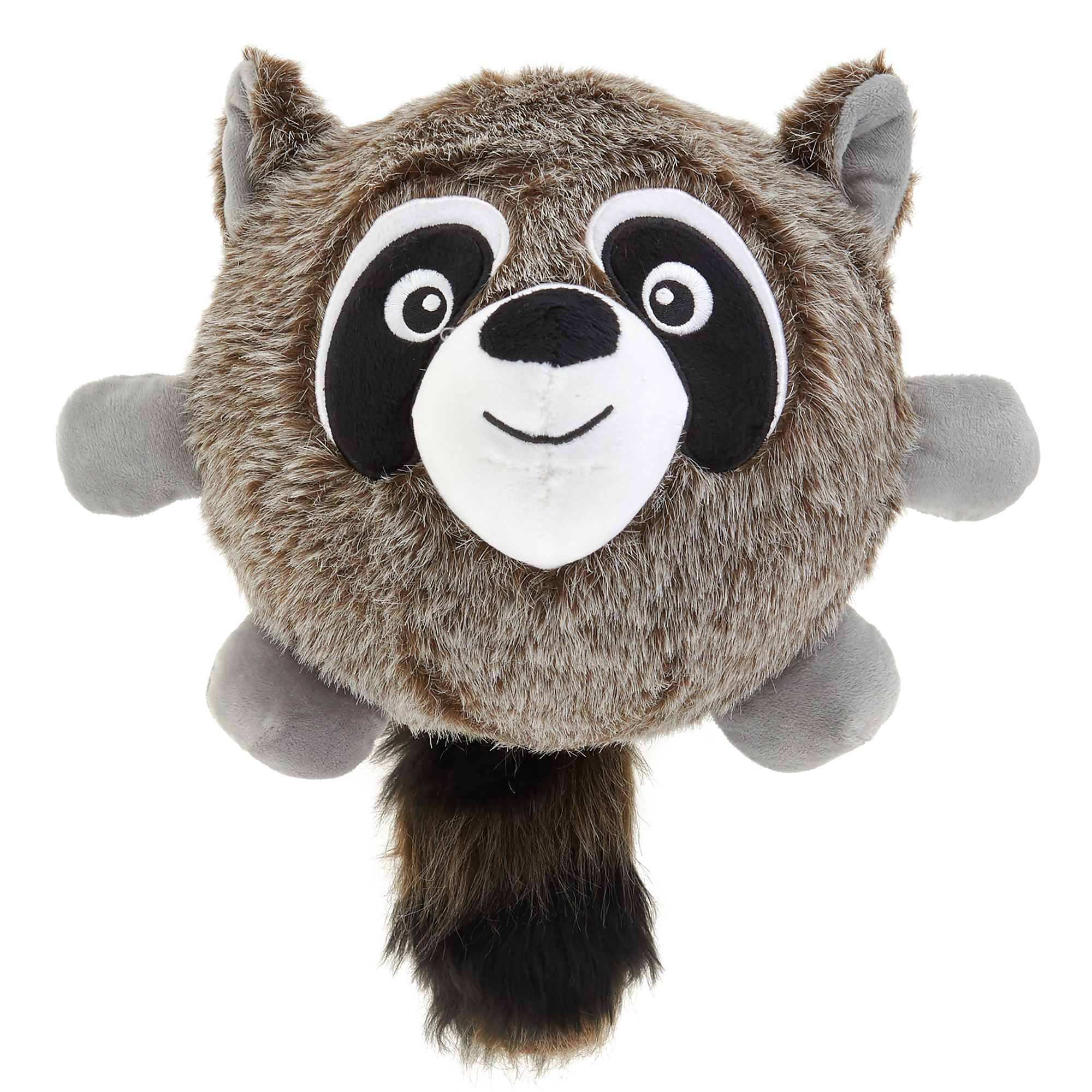 giant stuffed raccoon