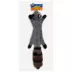 Joyhound® Crazy Comfy Realistic Raccoon Flattie Dog Toy - Crinkle, Squeaker image thumbnail 4