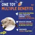 Joyhound® Crazy Comfy Realistic Rabbit Dog Toy - Plush, Squeaker image thumbnail 2