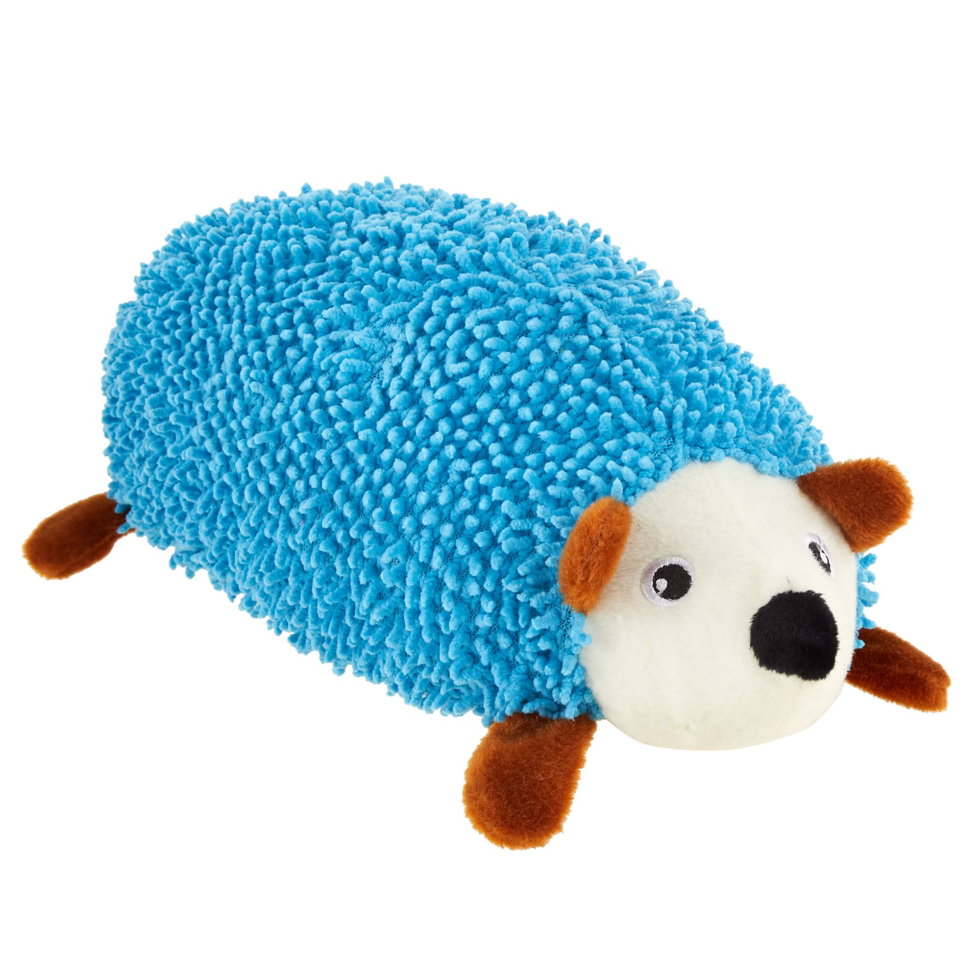 plush hedgehog dog toy
