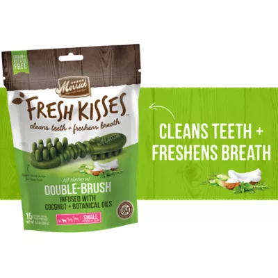 Product Merrick® Fresh Kisses® Small Breed Adult Dental Dog Treats - Coconut Oil