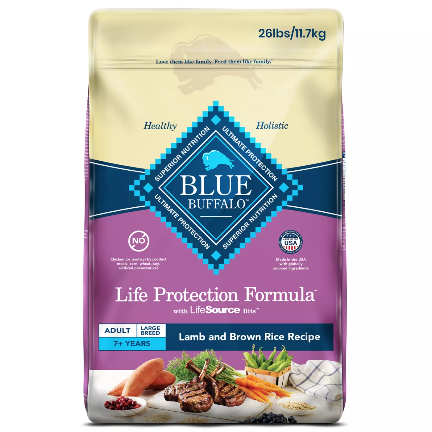 Holistic large breed dog food hot sale