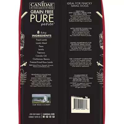 Product Canidae® Pure™ Small Breed Adult Dry Dog Food - Limited Ingredient Diet, Lamb