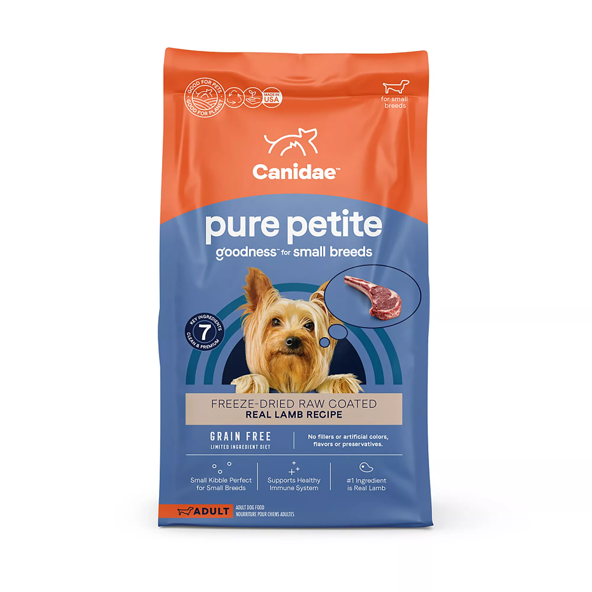 Canidae® Pure&trade; Small Breed Adult Dry Dog Food - Limited Ingredient Diet, Lamb