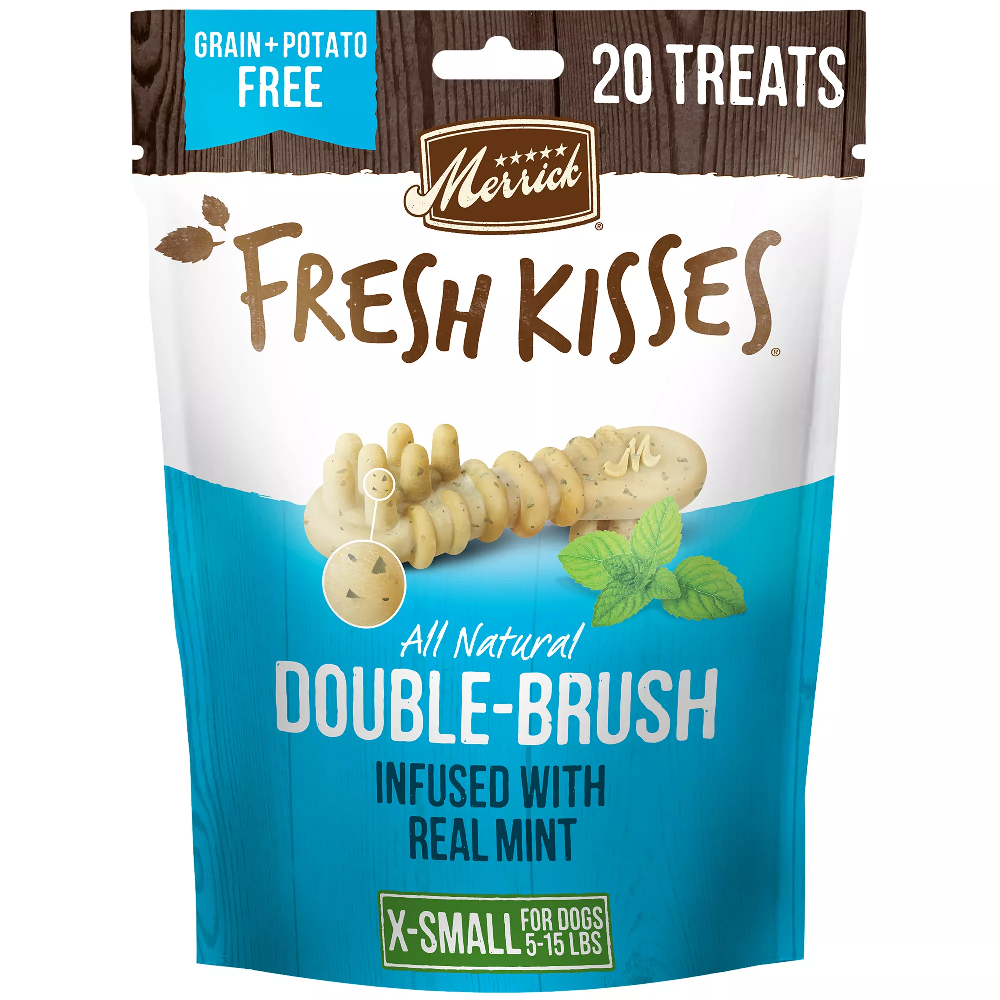 Merrick ® Fresh Kisses® Extra Small Breed Adult Dental Dog Treats - Mint