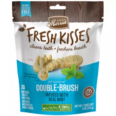 Product Merrick ® Fresh Kisses® Extra Small Breed Adult Dental Dog Treats - Mint