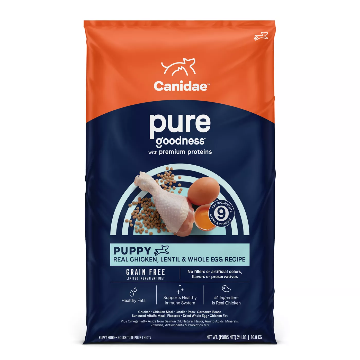 Canidae Pure Puppy Dry Dog Food Limited Ingredient Diet Chicken