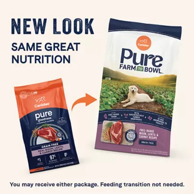 Product Canidae® Pure™ Adult Dry Dog Food - Grain Free, Bison, Lentil & Carrot
