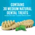 Merrick® Fresh Kisses® Medium Breed Adult Dental Dog Treats - Mint image thumbnail 4