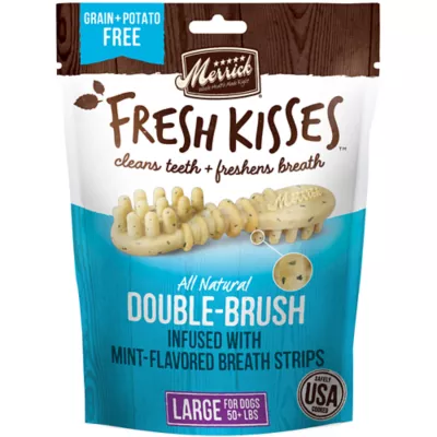Product Merrick® Fresh Kisses® Large Breed Adult Dental Dog Treats - Mint