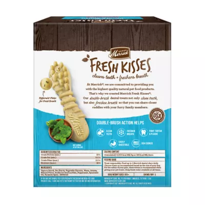 Product Merrick® Fresh Kisses® Large Breed Adult Dental Dog Treats - Mint