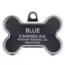 TagWorks® Reflective Bone Personalized Pet ID Tag image thumbnail 2
