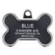 Product TagWorks® Reflective Bone Personalized Pet ID Tag