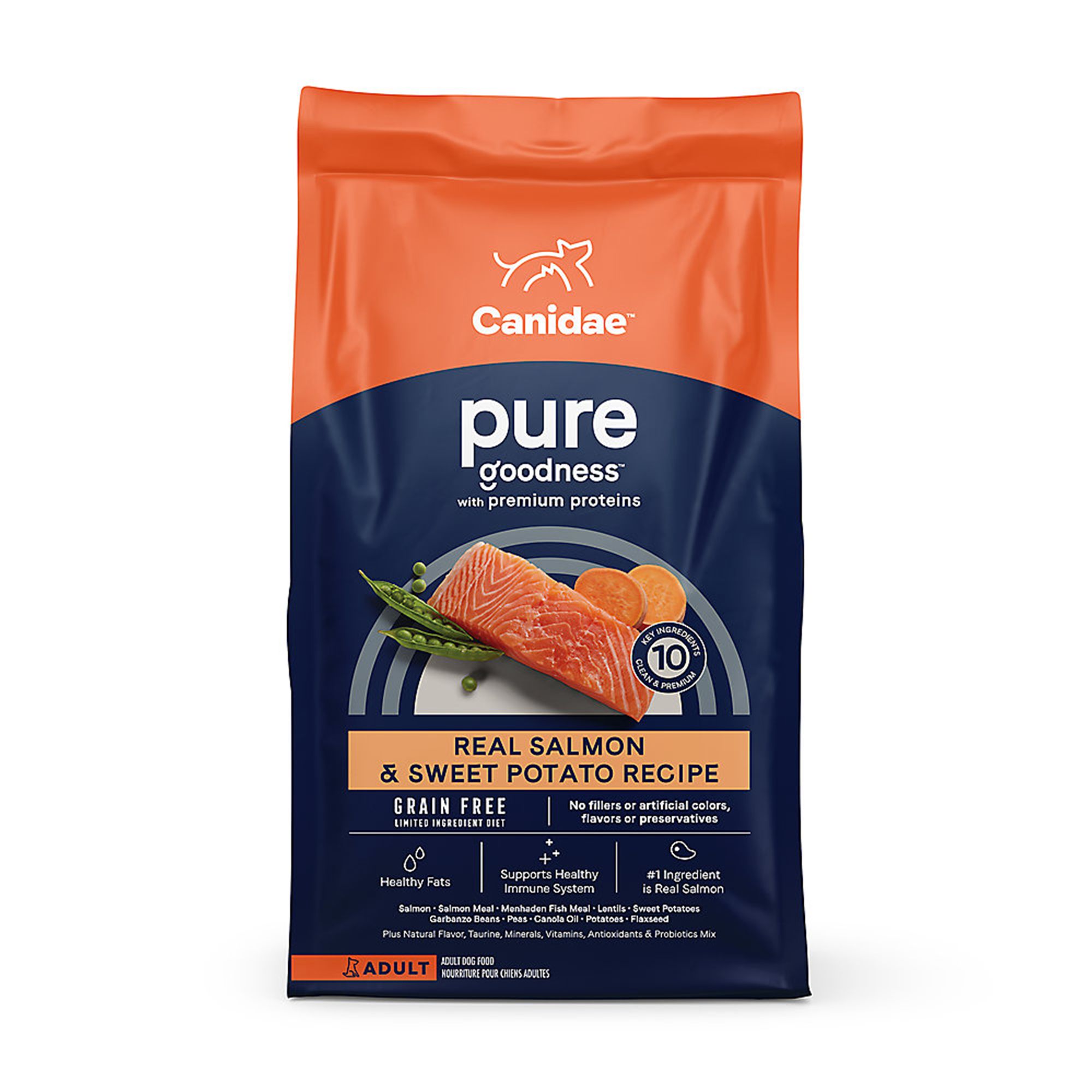 Canidae Pure Adult Dry Dog Food Limited Ingredient Diet Salmon