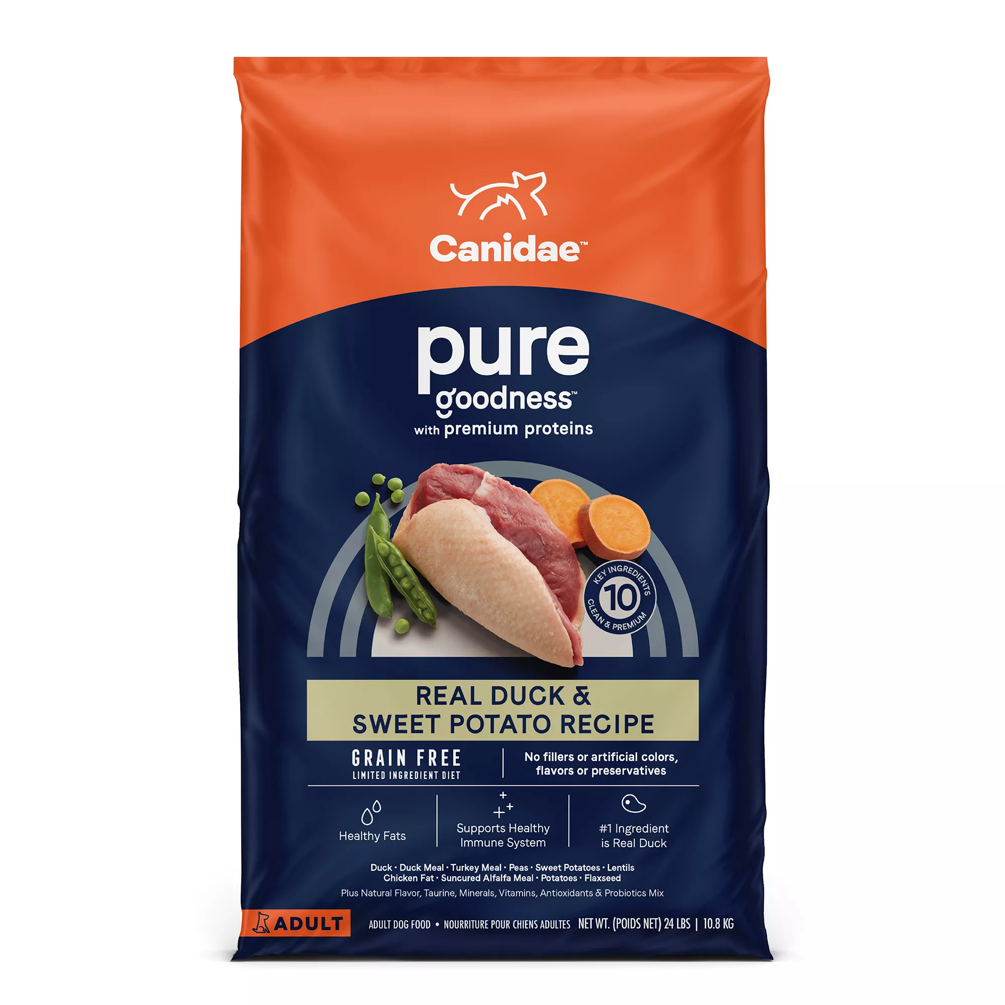 Canidae® Pure&trade; Adult Dry Dog Food - Limited Ingredient Diet, Duck