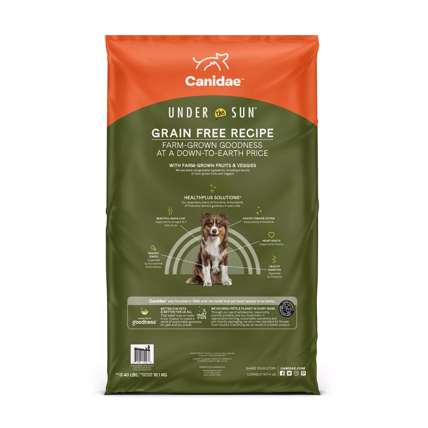 Canidae Under the Sun Adult Dry Dog Food Grain Free Chicken