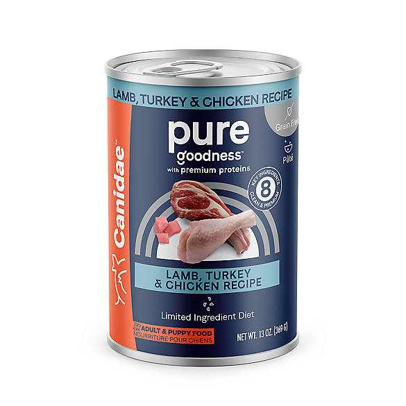 CANIDAE® PURE® Pate Wet Dog Food Limited Ingredient, Natural, Grain