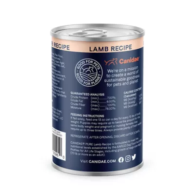 Product Canidae® Pure™ All Life Stage Wet Dog Food - Limited Ingredient Diet, Pate, 13 Oz.