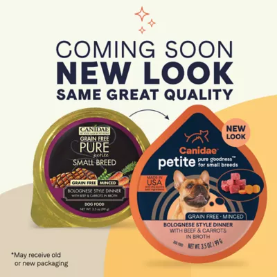 Product Canidae® Pure™ Small Breed All Life Stage Wet Dog Food - Limited Ingredient Diet, Minced, 3.5