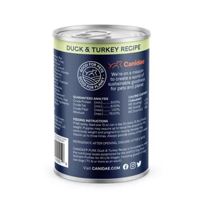 Product Canidae® Pure™ All Life Stage Wet Dog Food - Limited Ingredient Diet, Pate, 13 Oz.