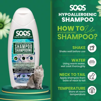 Soos™ Pets Hypoallergenic Shampoo for Dogs & Cats - Image 4