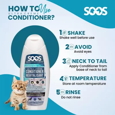 Soos™ Pets Ultra Creme Conditioner for Dogs & Cats - Image 4