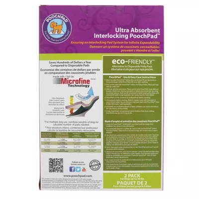 Product PoochPad™ Ultra Absorbent Interlocking Pads - 2 Pack