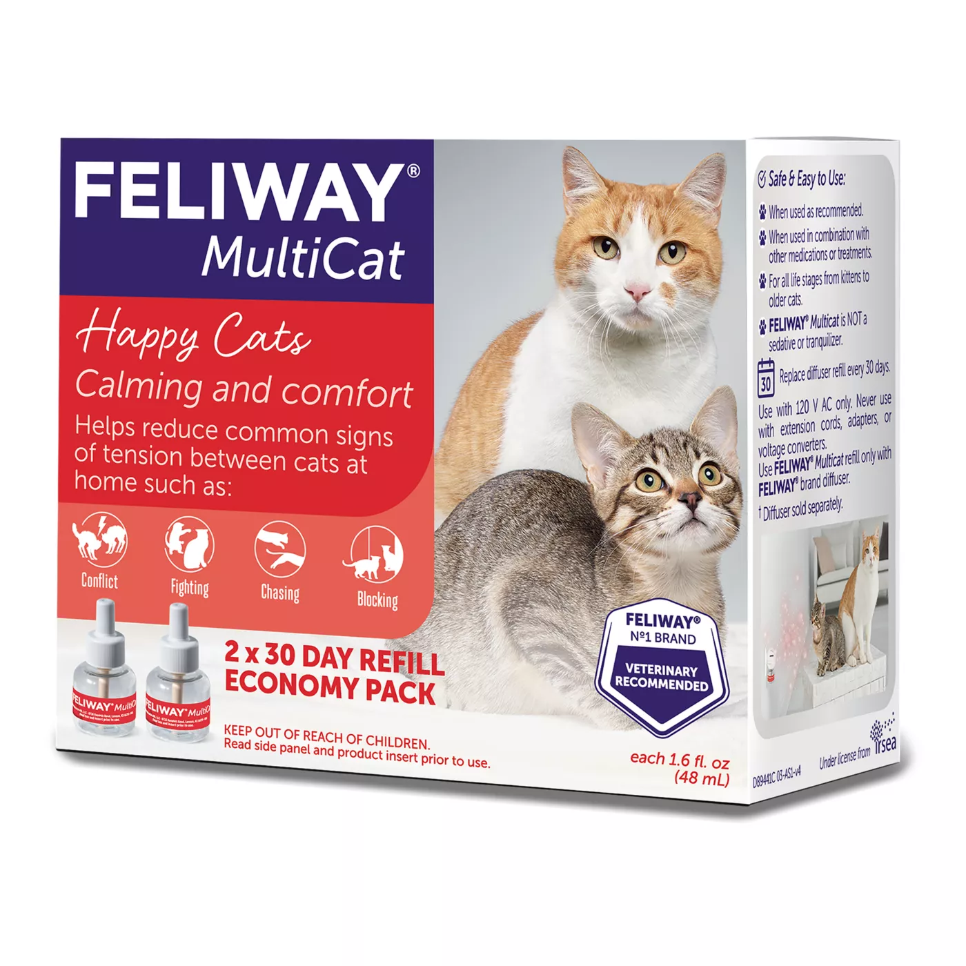 Feliway multicat refill shops 6 pack