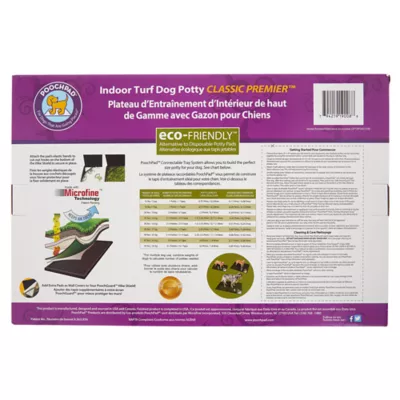 PoochPad Indoor Turf Dog Potty Classic Premier