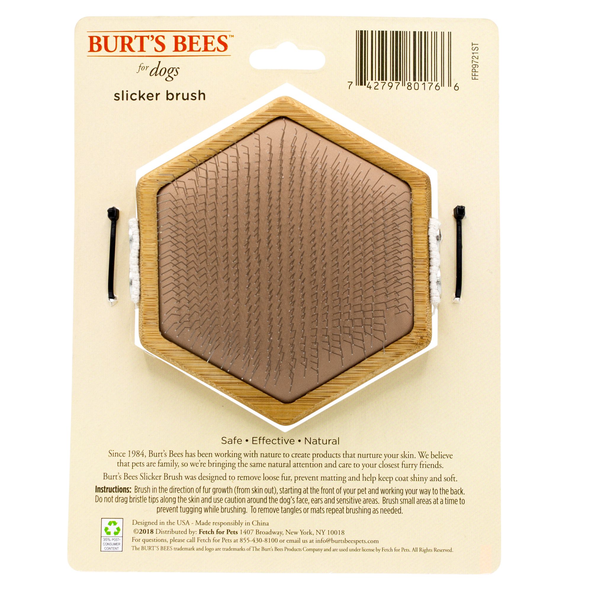 burt's bees dog brush