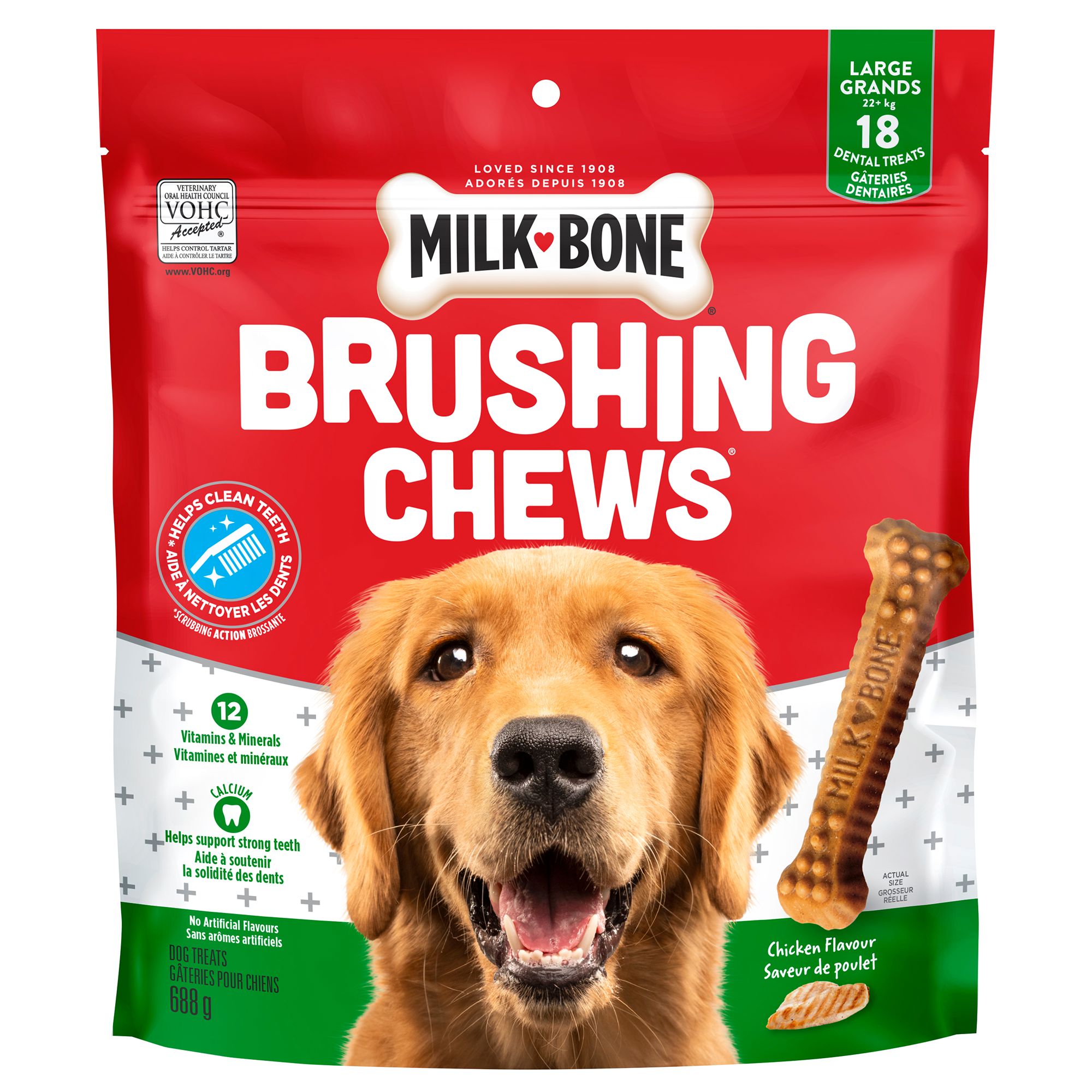 Dog dental hygiene sales chews