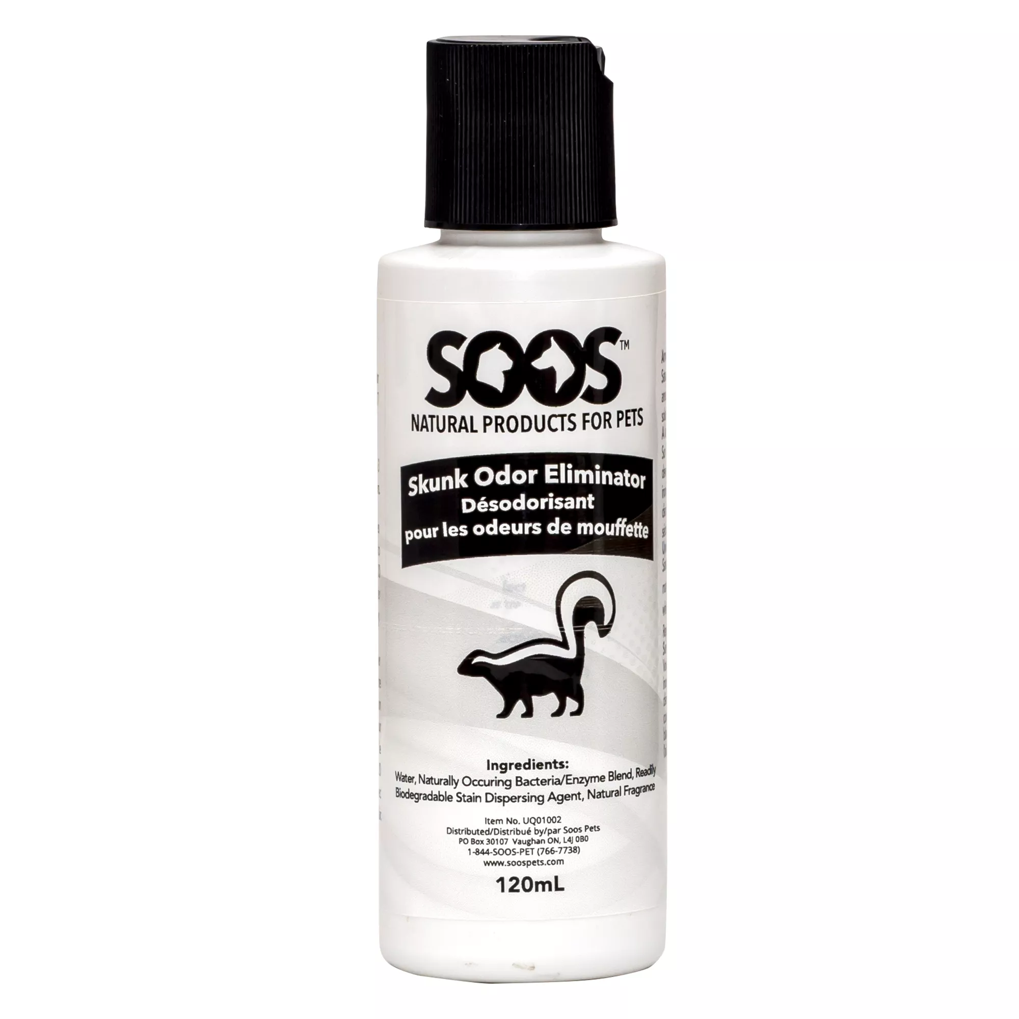 Soos&trade; Pets Skunk Odor Eliminator for Dogs & Cats