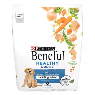 Product Purina Beneful® Healthy Puppy Puppy Dog Dry Food - Chicken, With Vitamins, No Artificial Flavors