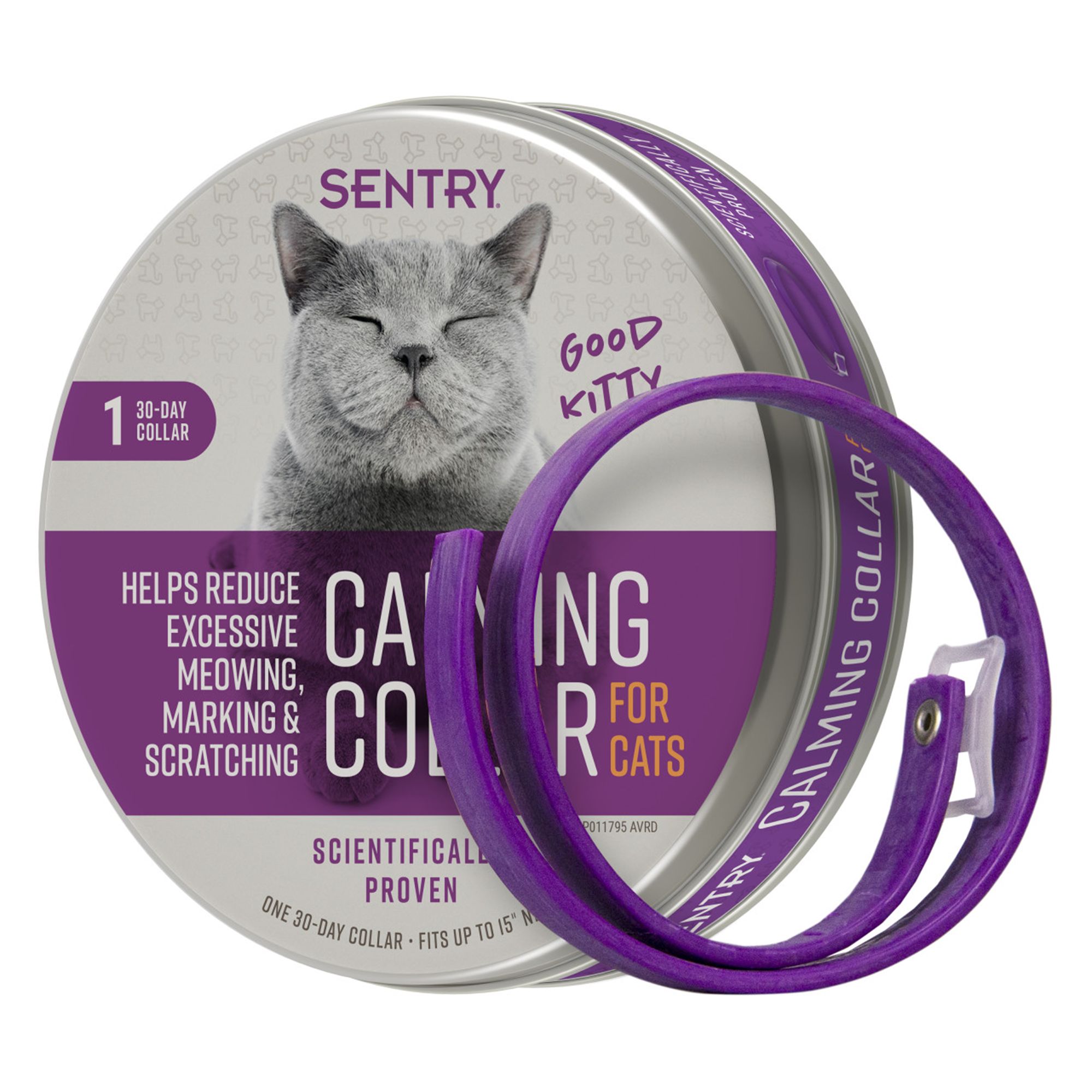 sentry calming collar for cats 3 pack