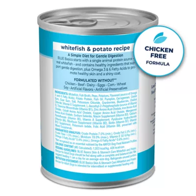 Product Blue Buffalo® Basics™ Skin & Stomach Care Adult Wet Dog Food - Grain Free, 12.5 oz