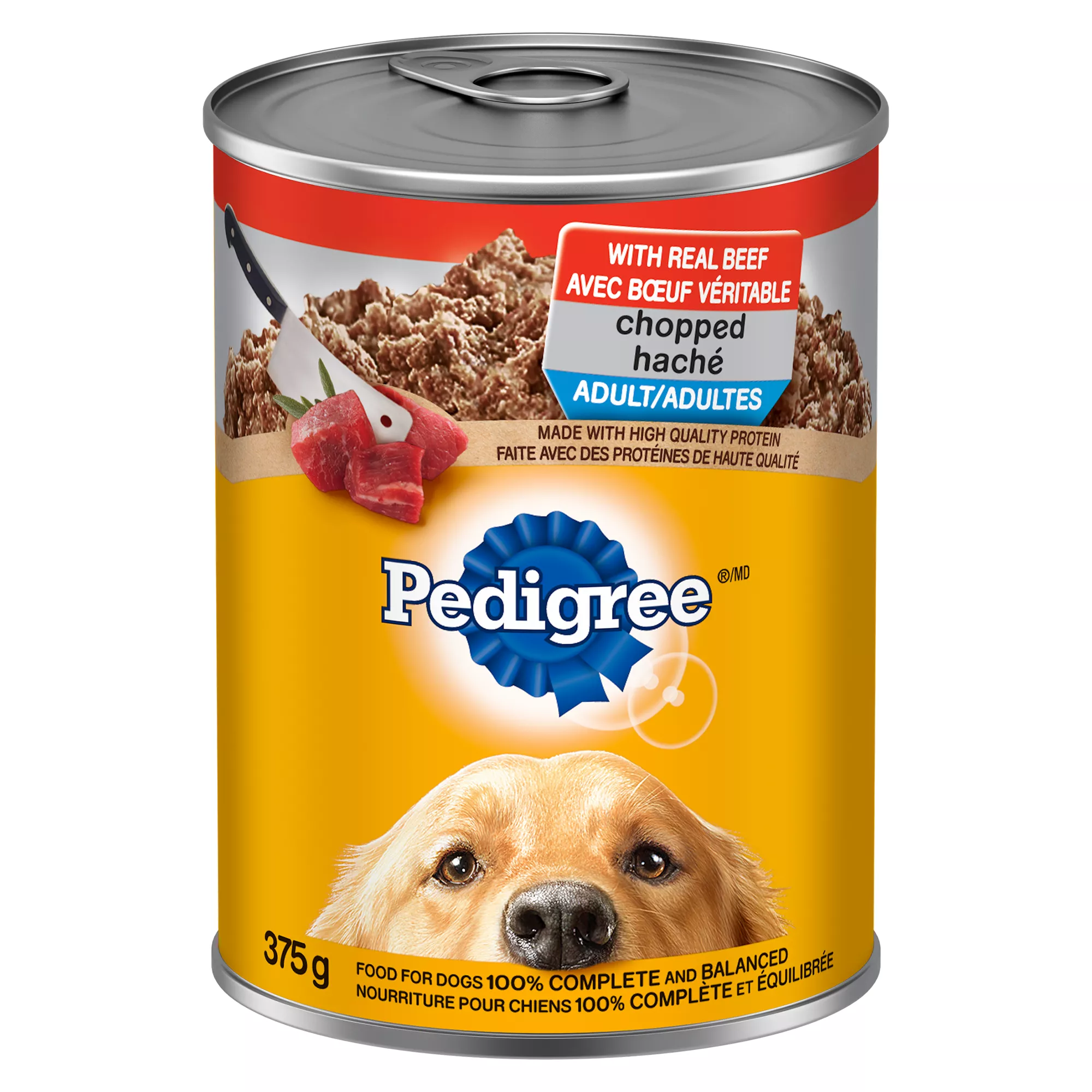 Pedigree Adult Dog Food - Beef, Chopped