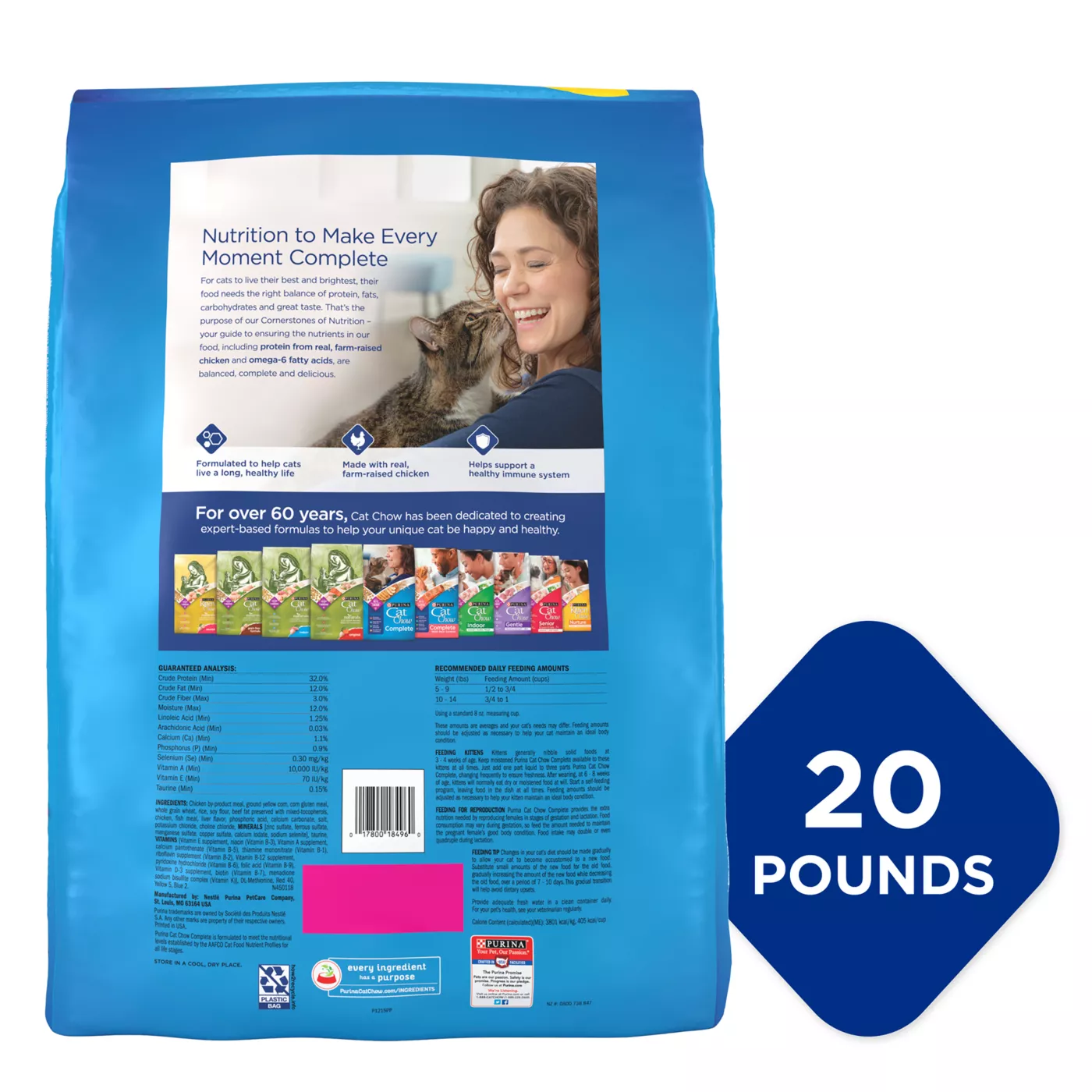 Cat chow complete dry cat food sale