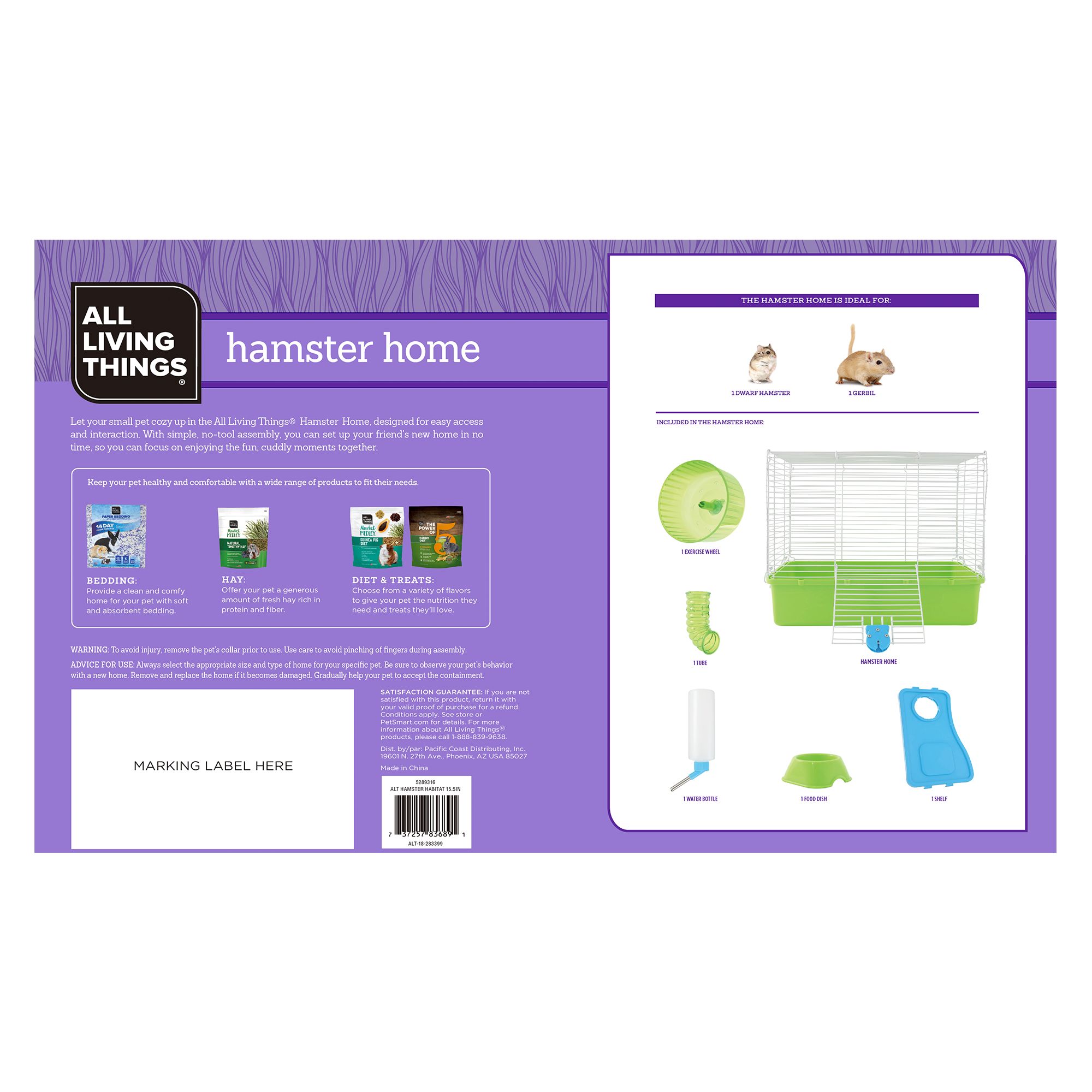 all living things hamster food