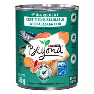 Product Purina® Beyond® Grain Free Adult Dog Food - Ocean Whitefish, Salmon & Sweet Potato Ground Entree